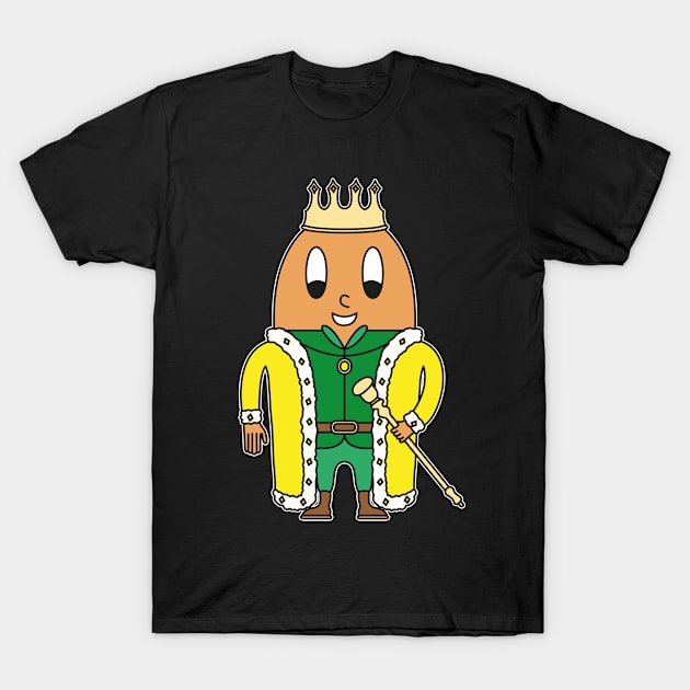 King Egg T-Shirt by M.-P.-Mueller